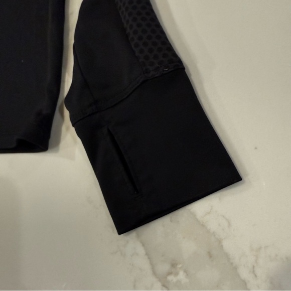 Nike Dri-FIT Long Sleeve Running Top Women’s Small Black Activewear Workout Gym - Picture 5 of 7